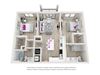 B2 Sparkle Floor Plan B2 Sparkle Floor Plan at Altis Ludlam Trail, Miami, 33155